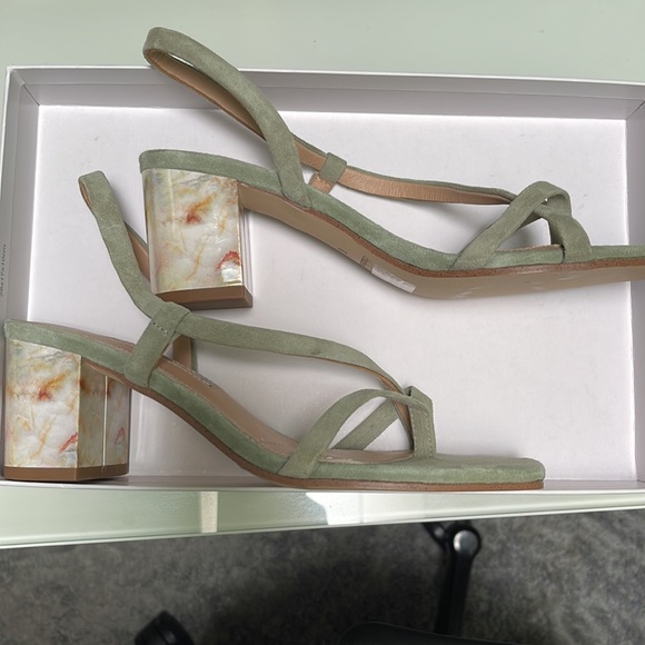 Charles David Clay Strappy Suede Leather Sandal.6.5 (NWT) - Picture 4 of 6